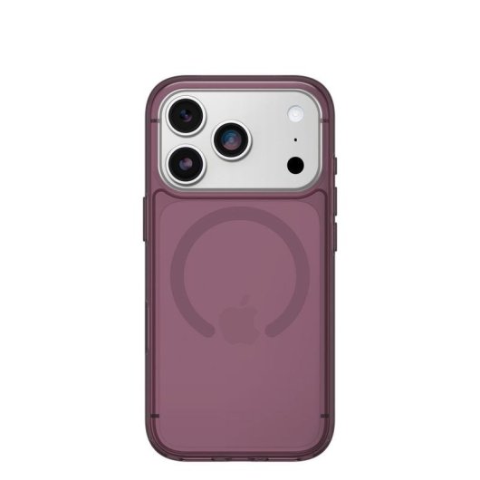 Funda pour mobile OtterBox Symmetry Clear MagSafe Polycarbonate Rose Transparente pour iPhone 17 Pro