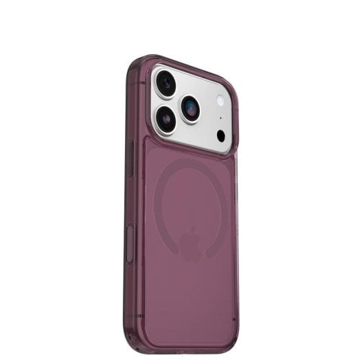 Funda pour mobile OtterBox Symmetry Clear MagSafe Polycarbonate Rose Transparente pour iPhone 17 Pro