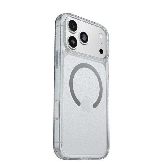 Funda para móvel OtterBox Symmetry Clear MagSafe capa policarbonato transparente proteção extra para iPhone 17 Pro Max