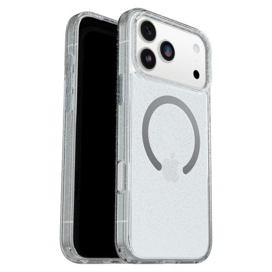 Funda para móvel OtterBox Symmetry Clear MagSafe capa policarbonato transparente proteção extra para iPhone 17 Pro Max