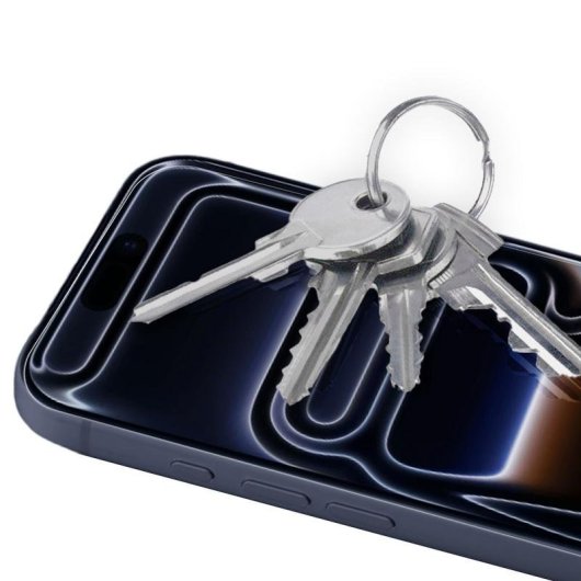 Protecteur d'écran Akashi ALTVTI17PR2TG iPhone 17 Pro verre trempé 9H pack 2