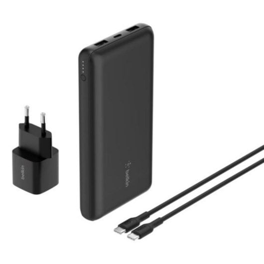 Powerbank Belkin BoostCharge BU042KQBK 20000 mAh Schwarz Cargador Estuche
