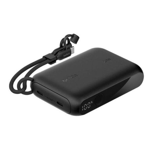 Bateria Externa Belkin BPB027hqBK 10000 mAh Ecrã Integrado Preto