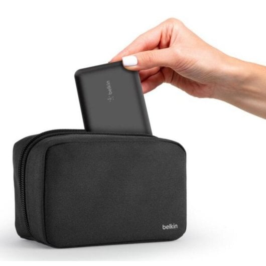 Powerbank Belkin BoostCharge BU041KQBK 10000 mAh Schwarz 3 Geräte Schnellladen