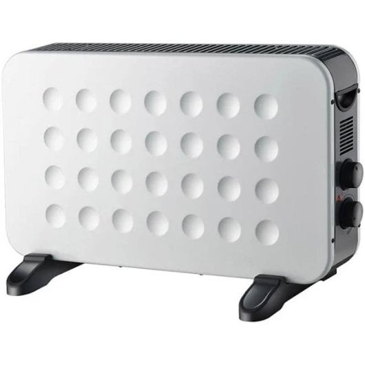 Heizgerät Konvektor FABRILAMP 198512001 1250W Thermostat Schwarz