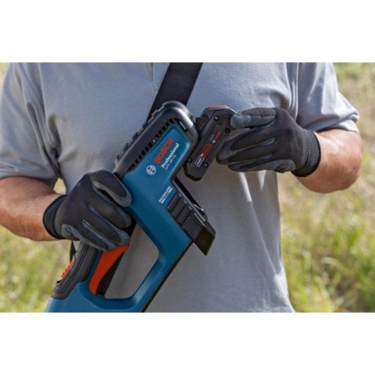 Cortabordi Bosch GFR 18V-23 Professional Brushless 33 cm Batteria Nero Blu Rosso