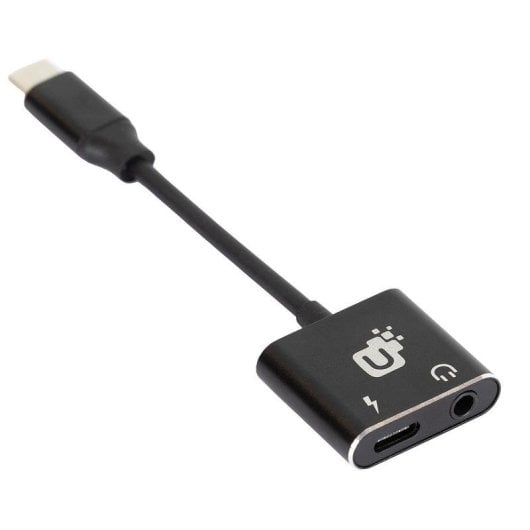 Adaptateur audio INOVU INADPAJCPD USB-C Jack 3,5 mm et USB-C Power Delivery 60W