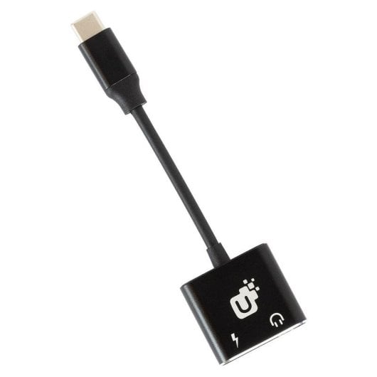 Adaptateur audio INOVU INADPAJCPD USB-C Jack 3,5 mm et USB-C Power Delivery 60W