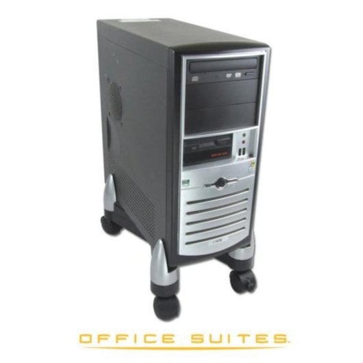 Soporte CPU Fellowes 8039001 extensible 50 kg 4 ruedas freno plástico