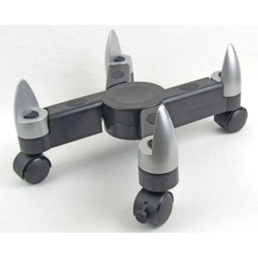 Soporte CPU Fellowes 8039001 extensible 50 kg 4 ruedas freno plástico