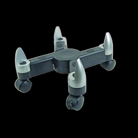 Soporte CPU Fellowes 8039001 extensible 50 kg 4 ruedas freno plástico