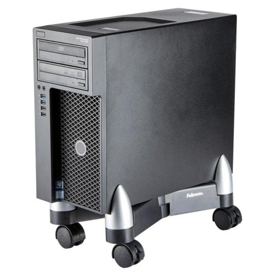 Soporte CPU Fellowes 8039001 extensible 50 kg 4 ruedas freno plástico