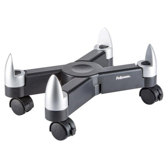 Soporte CPU Fellowes 8039001 extensible 50 kg 4 ruedas freno plástico