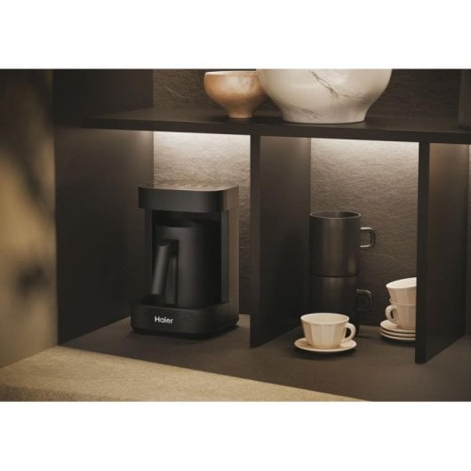 Kaffeemaschine Haier HMB5A 011 Multi-Getränkezubereiter 0,35L mit Milchaufschäumer