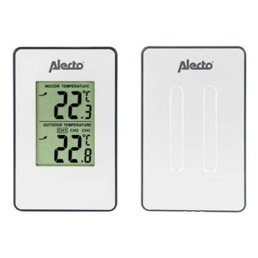 Estação Meteorológica Alecto WS-1050 Branco Interior Exterior LCD 2.4"