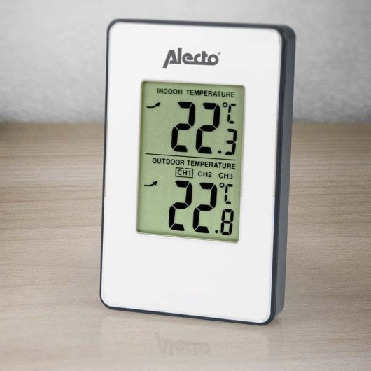 Estação Meteorológica Alecto WS-1050 Branco Interior Exterior LCD 2.4"