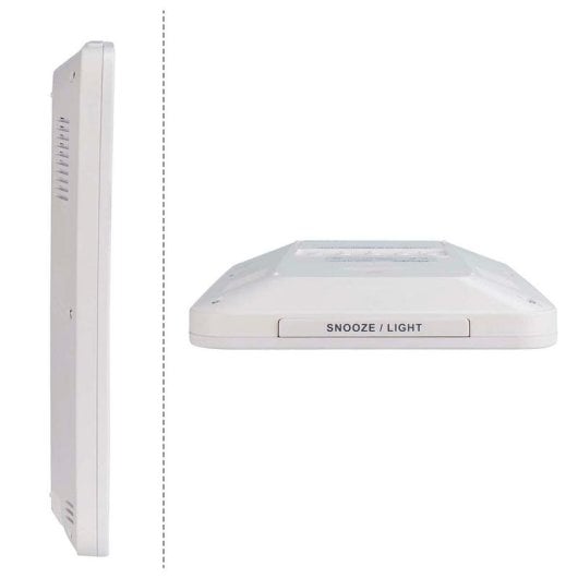 Estação Meteorológica Alecto WS-4800 Branco Display LCD Sensor Exterior