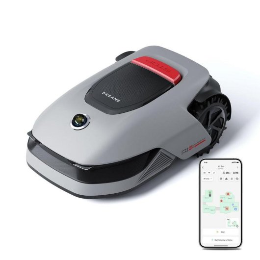 Robot tagliaerba Dreame A1 Pro autonomia 2000 m² 22 cm IPX6 controllo app