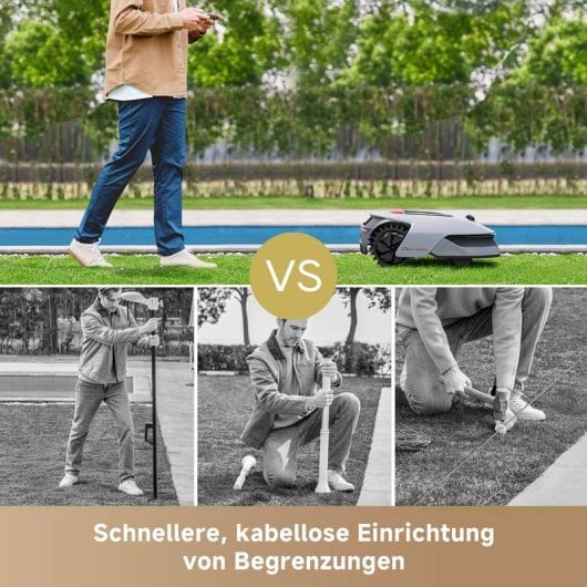 Robot tagliaerba Dreame A1 Pro autonomia 2000 m² 22 cm IPX6 controllo app