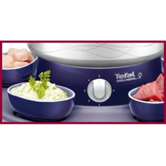 Fondue Tefal EF3514 800 W 8 fourchettes revêtement antiadhésif bleu gris