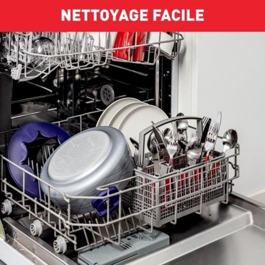 Fondue Tefal EF3514 800 W 8 fourchettes revêtement antiadhésif bleu gris