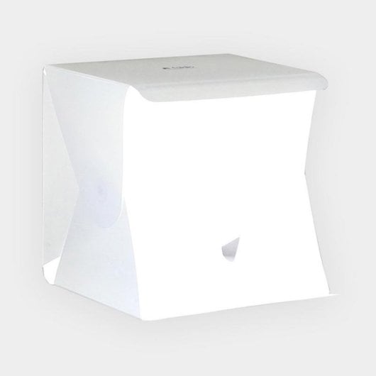 Foto Studio Set ORANGEMONKIE Foldio1 Schwarz klappbar LED 5600K USB