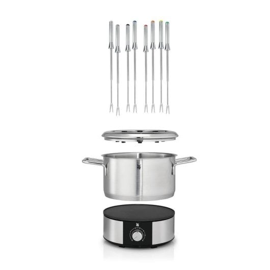 Fondue WMF Lono 0415130011 8 personnes 1,5 L 1400 W Noir Chrome