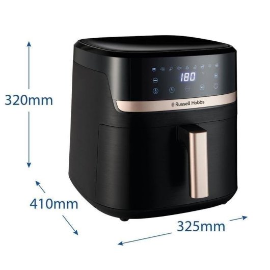 Friteuse sans Huile Russell Hobbs SatisFry 8,3L 1800W avec 9 Programmes Tactiles