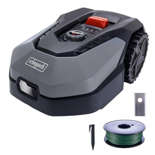 Tondeuse robot SCHEPPACH RoboCut XL600 600 m² 18 cm Bluetooth Wifi IPX5