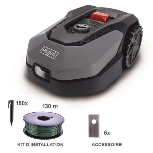 Tondeuse robot SCHEPPACH RoboCut XL600 600 m² 18 cm Bluetooth Wifi IPX5