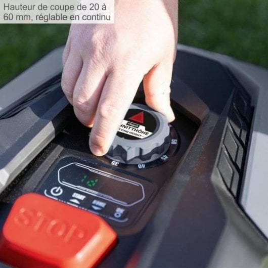 Tondeuse robot SCHEPPACH RoboCut XL600 600 m² 18 cm Bluetooth Wifi IPX5