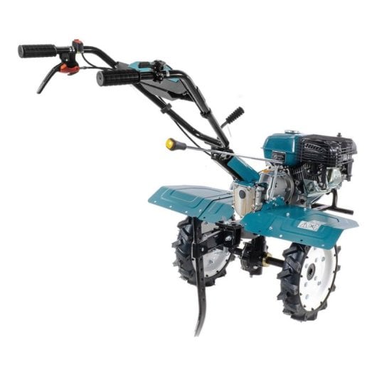 Motoazeda Könner & Söhnen KS 7HP-1050G gasolina largura 108 cm profundidade 35 cm preta