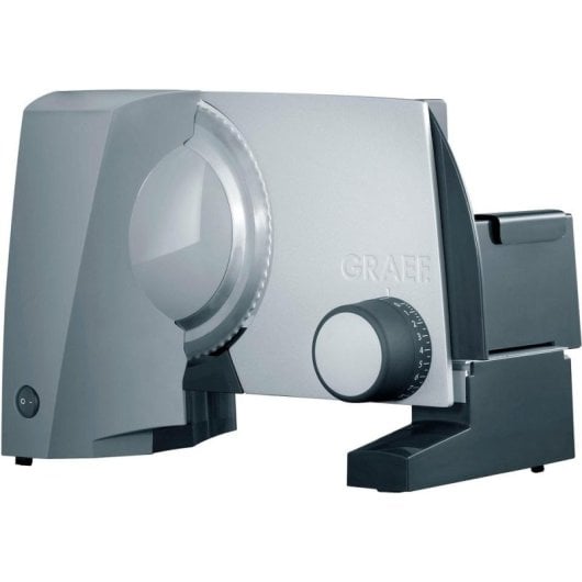 Rebanadora Graef G 52 Twin 170W 2 Klingen Metallgehäuse Grau