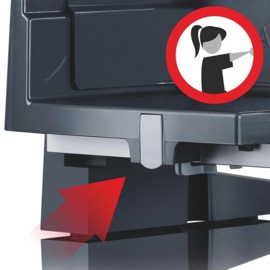 Rebanadora Graef G 52 Twin 170W 2 Klingen Metallgehäuse Grau