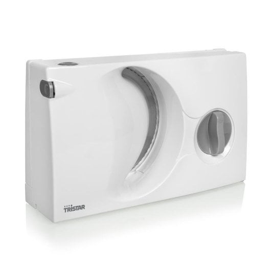 Rebanenschneider TRISTAR EM-2098 elektrisch 150 W klappbar weiß Edelstahlklinge