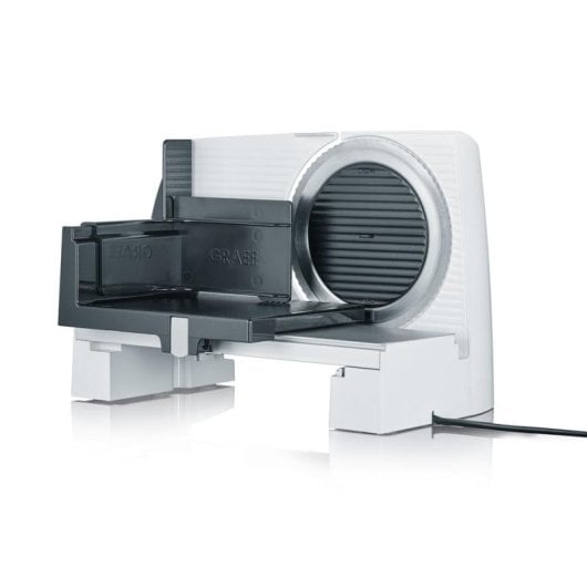 Rebanadora GRAEF S 10001 eléctrica aluminio blanco 170 W Eco Power