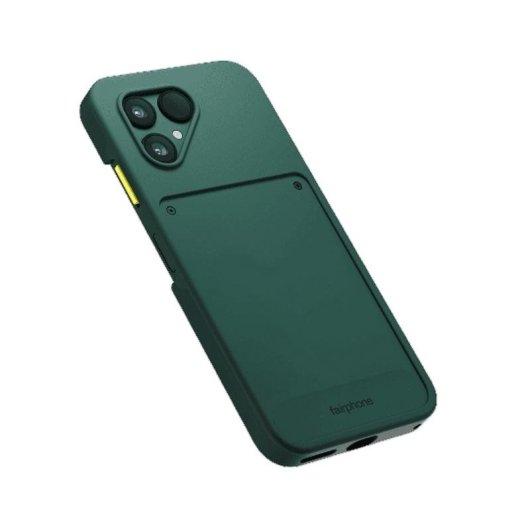 Funda pour Fairphone F6CASE-1GR-WW1 Cover Silicone Verte Résistante pour Fairphone 6