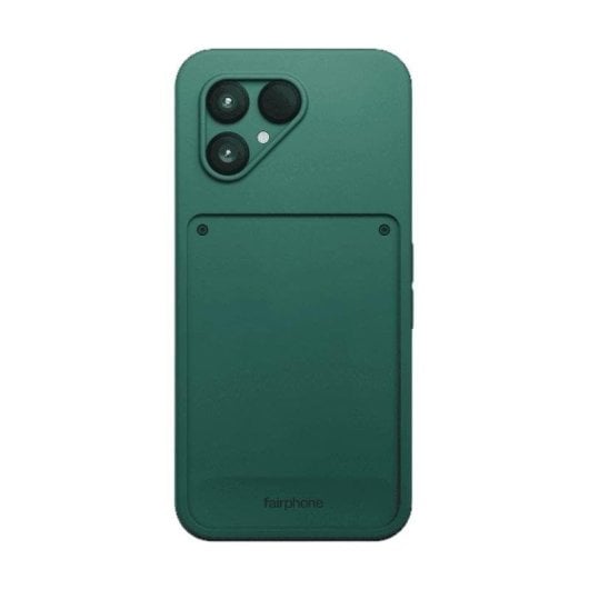 Funda pour Fairphone F6CASE-1GR-WW1 Cover Silicone Verte Résistante pour Fairphone 6