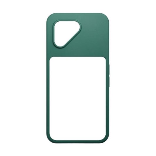 Funda pour Fairphone F6CASE-1GR-WW1 Cover Silicone Verte Résistante pour Fairphone 6