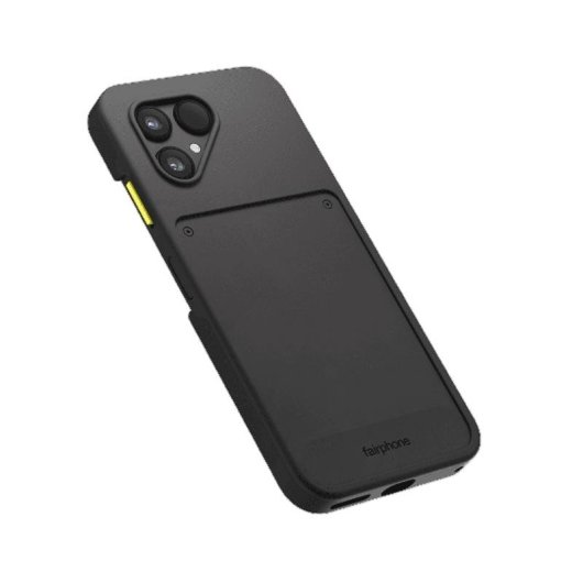Funda para móvil Fairphone F6CASE-1ZW-WW1 Cover resistente ecologica nera per Fairphone 6