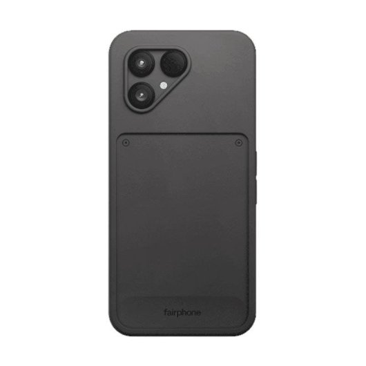 Funda para móvil Fairphone F6CASE-1ZW-WW1 Cover resistente ecologica nera per Fairphone 6