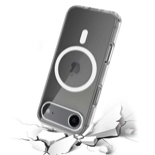 Funda para móvil Akashi ALTCI17AIRMAG Transparente Antichoc TPU pour iPhone 17 MagSafe