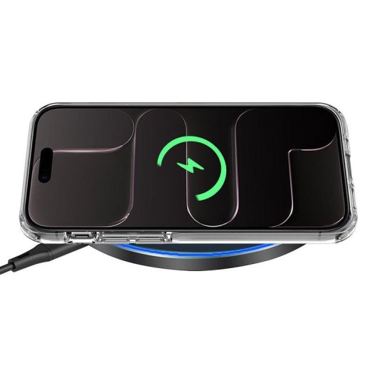 Funda para móvil Akashi ALTCI17AIRMAG Transparente Antichoc TPU pour iPhone 17 MagSafe