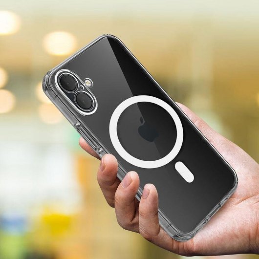 Funda para móvil Akashi ALTCI17MAG Carcasa antichoc TPU Transparente MagSafe pour iPhone 17