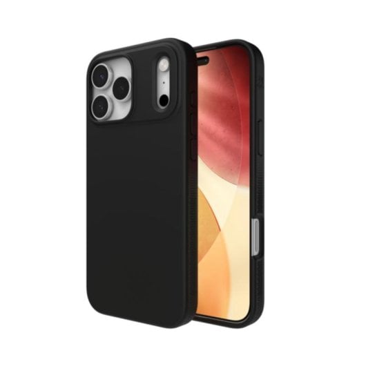 Funda para móvil Zagg Manhattan Snap Coque Graphène Silicone Noire MagSafe pour iPhone 17 Pro Max