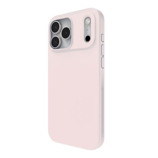 Funda para móvil Zagg Manhattan Snap Cover Graphène Silicone Rose MagSafe pour iPhone 17 Pro Max