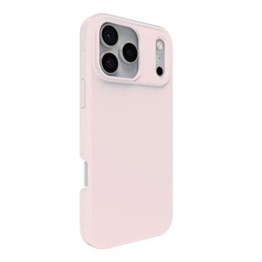 Funda para móvil Zagg Manhattan Snap Cover Graphène Silicone Rose MagSafe pour iPhone 17 Pro Max