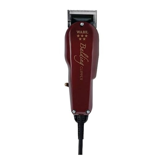 Tondeuse Wahl Balding Clipper Rouge Coupe Précise Câble 3 m 0,4 mm