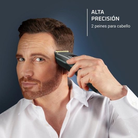 Tondeuse Homme Rowenta TN5224 Advancer sans Fil 29 Longueurs 120min 2 Sabots Turbo