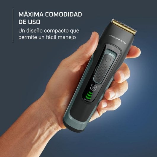 Cortapelos Rowenta TN5224 Advancer 29 Längen Akkubetrieb Turbo Edelstahl